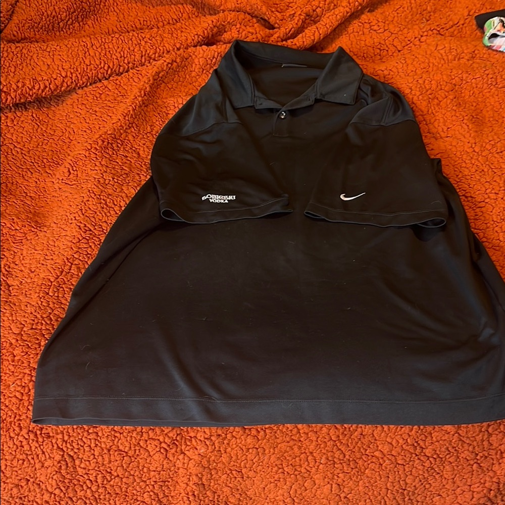 Nike Golf Dri-FIT Black Polo